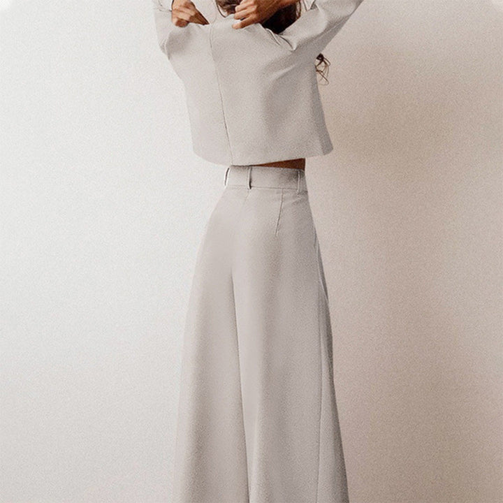KAMIYAH - Elegantes zweiteiliges palazzo-set