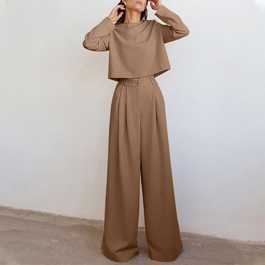 KAMIYAH - Elegantes zweiteiliges palazzo-set