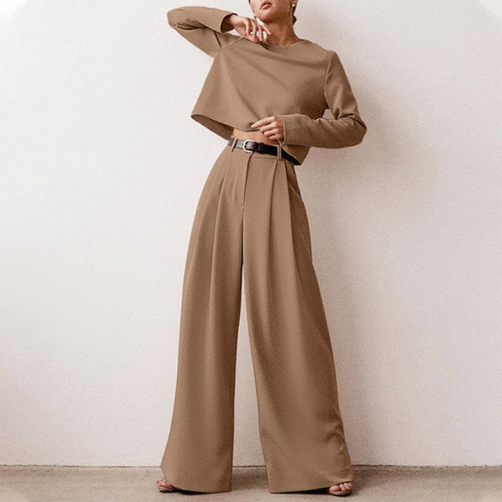 KAMIYAH - Elegantes zweiteiliges palazzo-set
