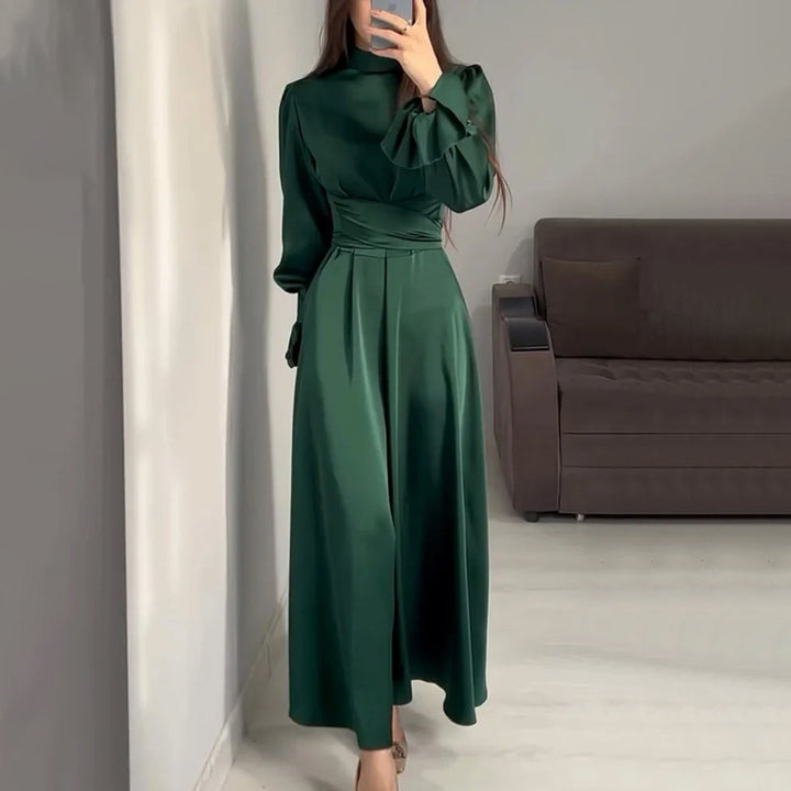 KEEVA - Schickes Kleid mit Taillenband