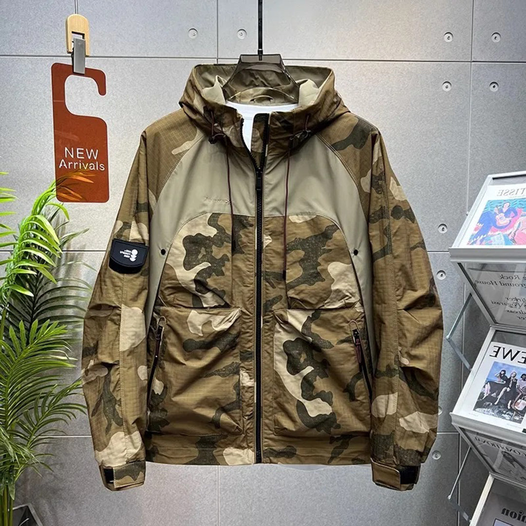 WARREN - Camouflage-Kapuzenjacke für Männer