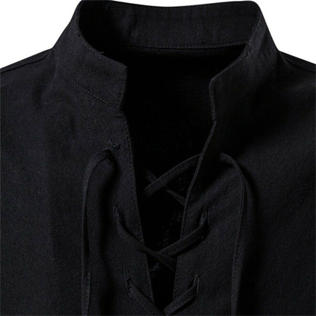 LASZLO - Elegantes shirt mit V-ausschnitt