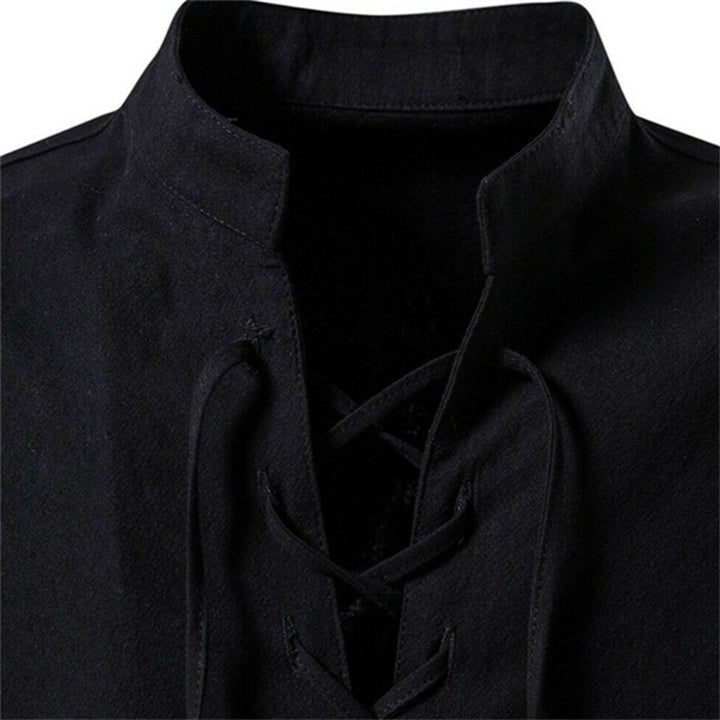 LASZLO - Elegantes shirt mit V-ausschnitt