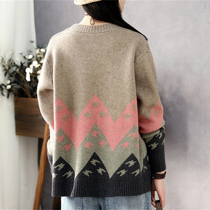 LILIA - Klassische bequeme strickjacke