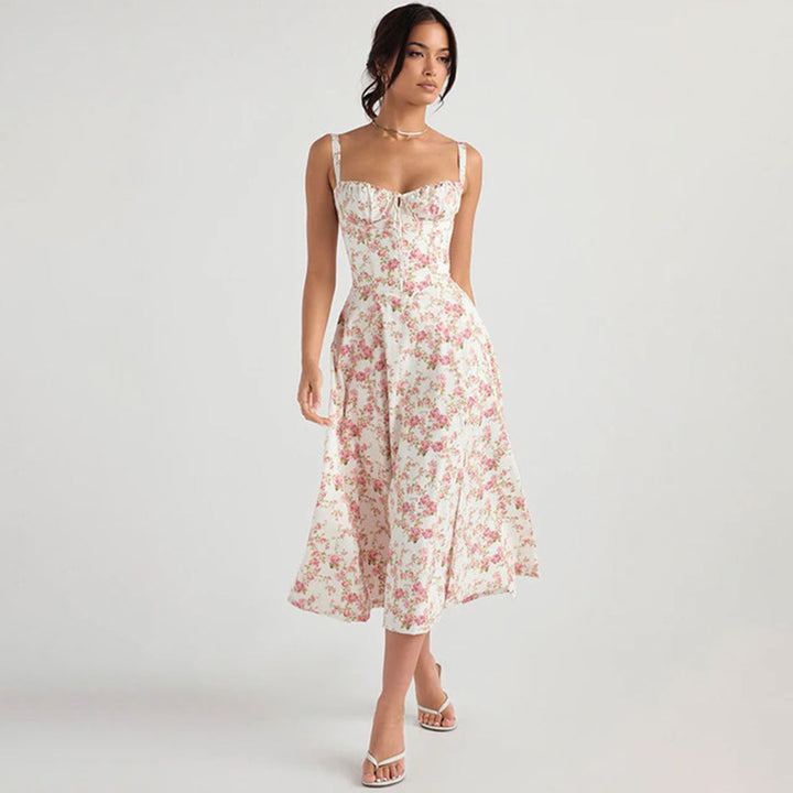 MAIKE - Elegantes midikleid