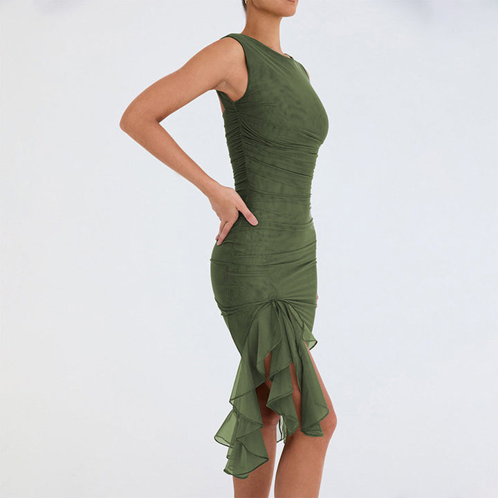 MAXINE - Elegantes midikleid