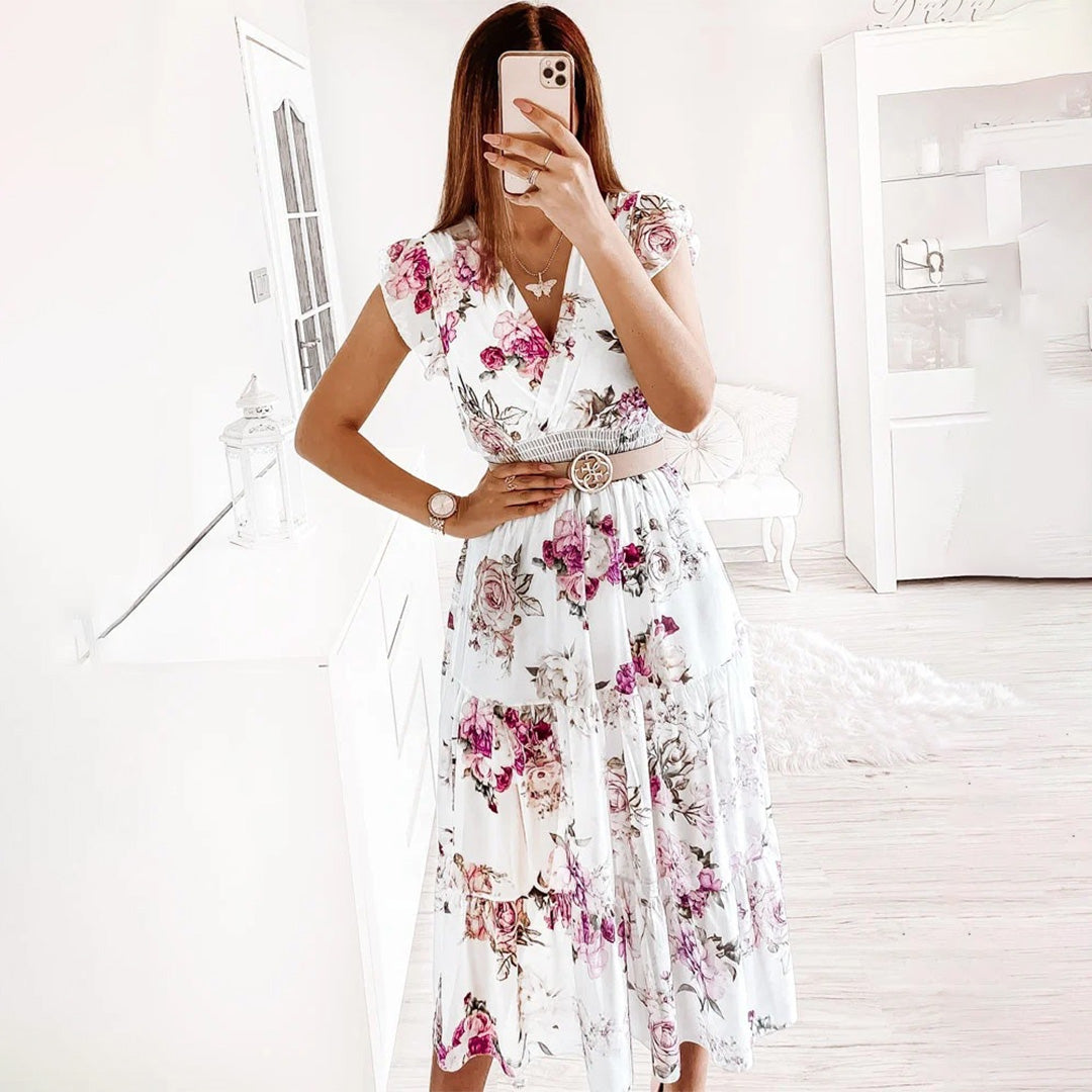 MELANY - Elegantes midikleid