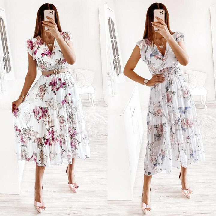 MELANY - Elegantes midikleid