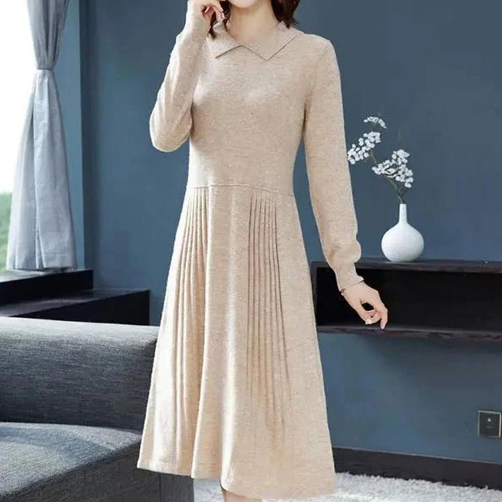 MILEVA - Elegantes langes kleid
