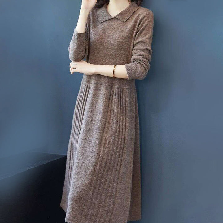 MILEVA - Elegantes langes kleid