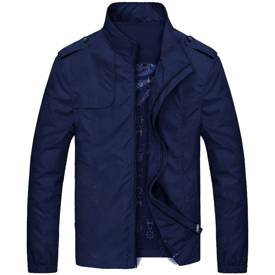 Odin - Moderne stehkragenjacke für Herren