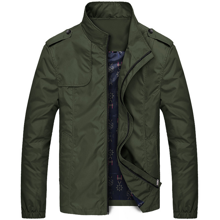 Odin - Moderne stehkragenjacke für Herren