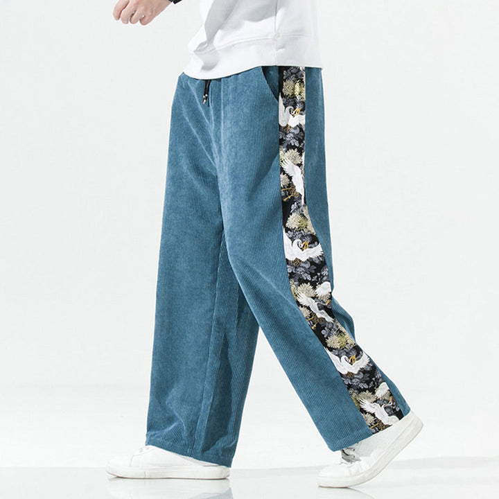 PETRO - Klassische bedruckte hose