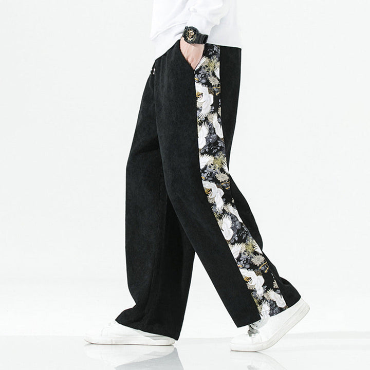 PETRO - Klassische bedruckte hose