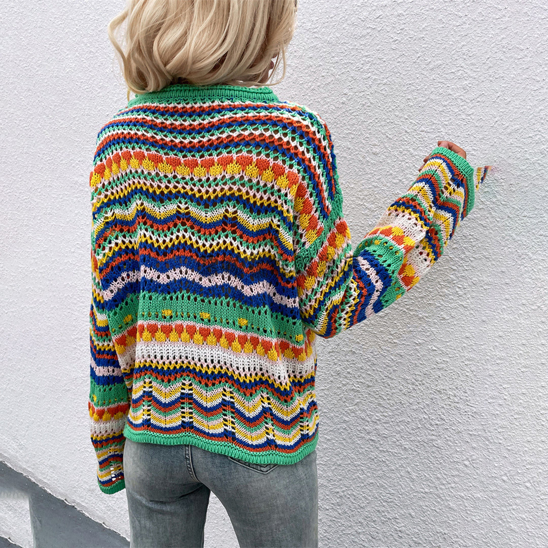 PHILOMENA - Bunter pullover für frauen