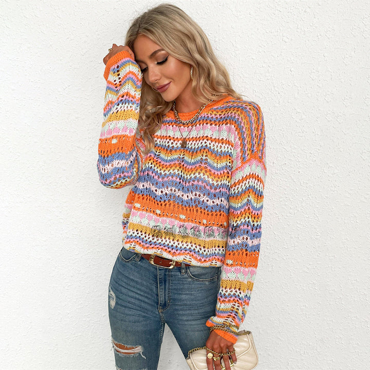 PHILOMENA - Bunter pullover für frauen