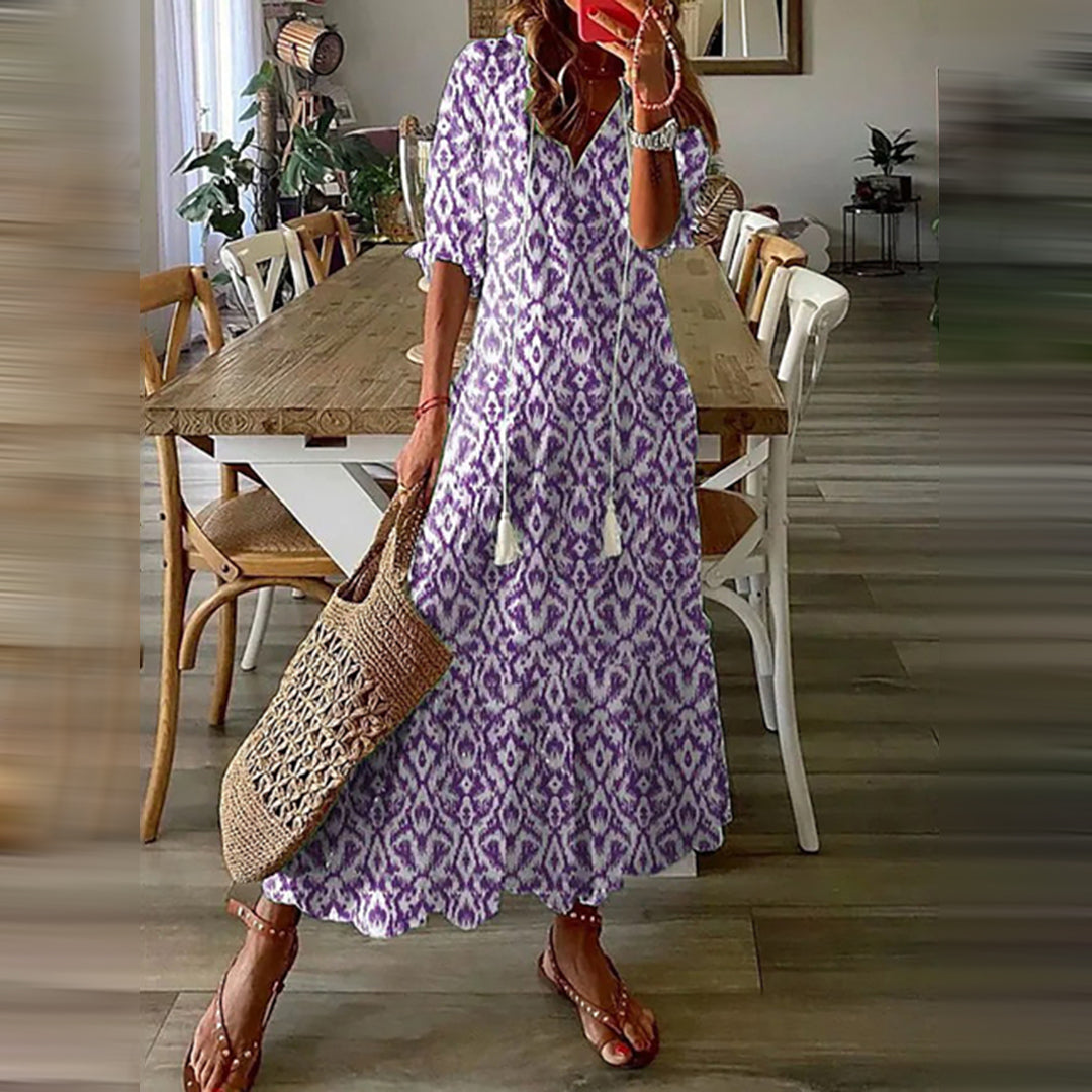 JANNE - Boho maxikleid