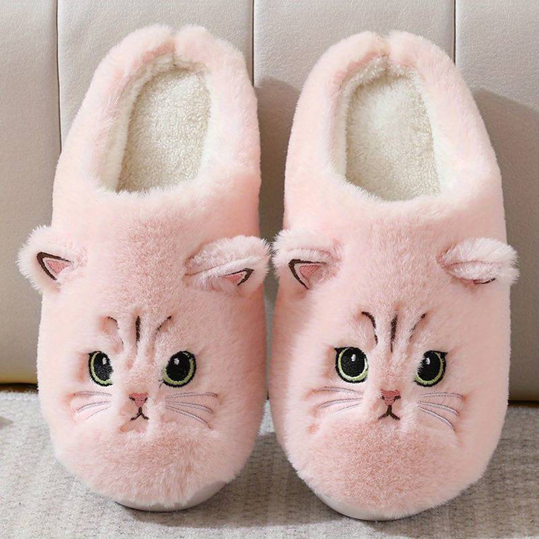 ROMÉE - Warme Katzenpantoffeln