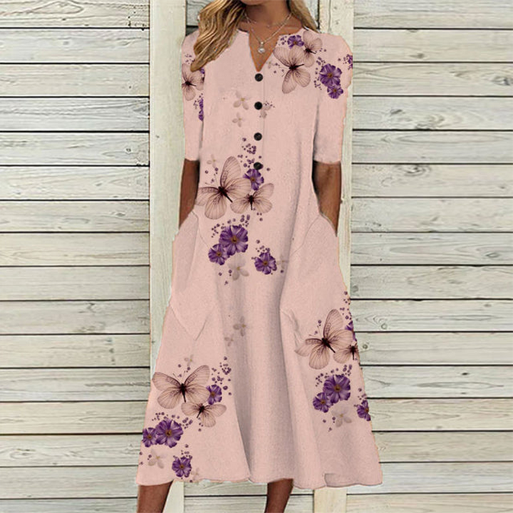 ROZA - Bequeme freizeitkleid