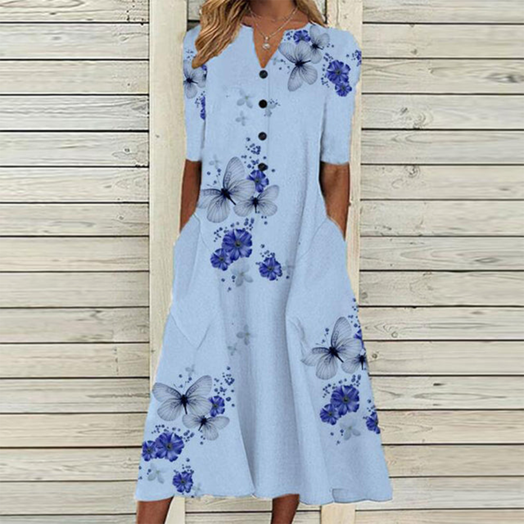 ROZA - Bequeme freizeitkleid