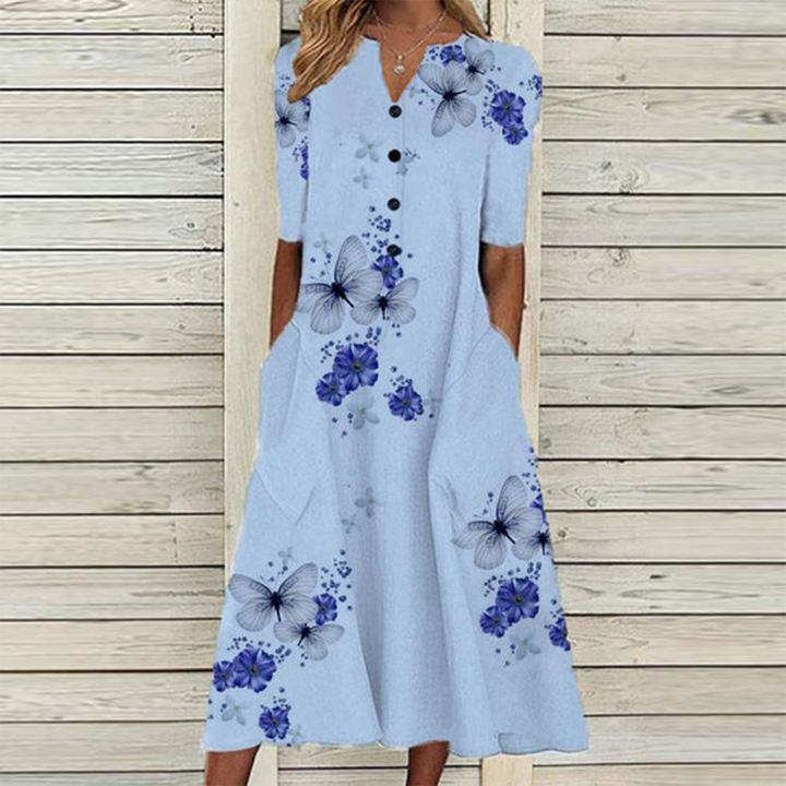 ROZA - Bequeme freizeitkleid