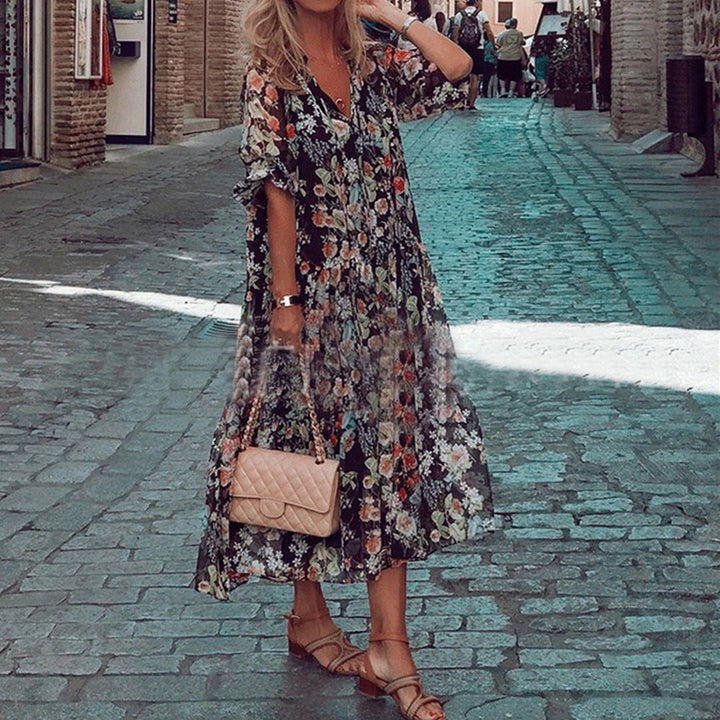 SABIHA - Elegantes langes kleid