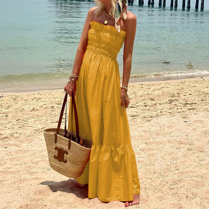 SVEA - Röhrenoberteil maxikleid