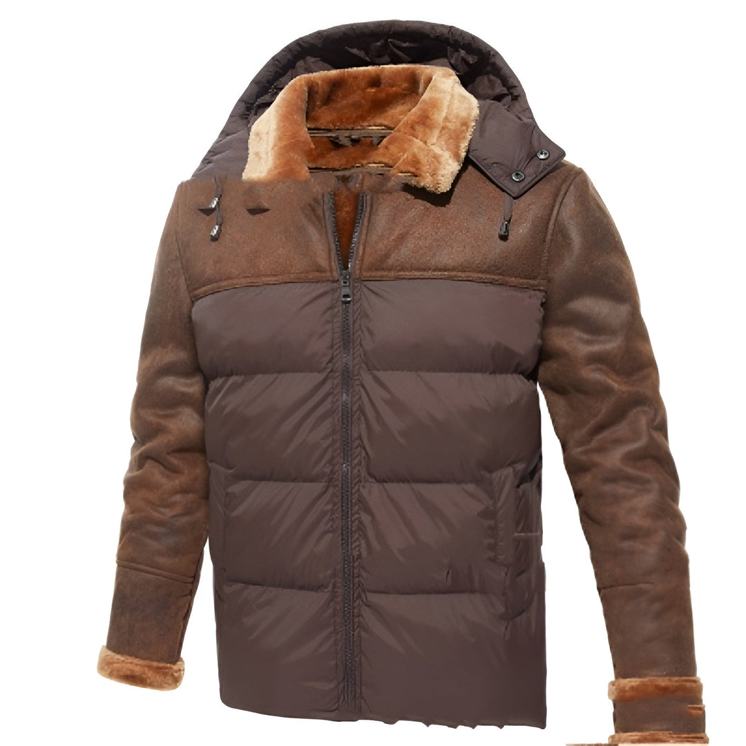 TAI - Plüsch-Kapuzenjacke für Männer