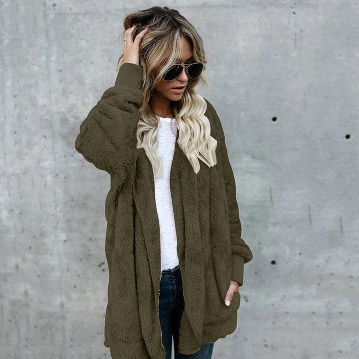 TEREZA - Elegante lange strickjacke