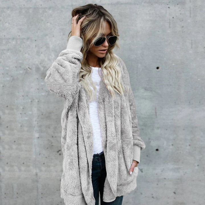 TEREZA - Elegante lange strickjacke