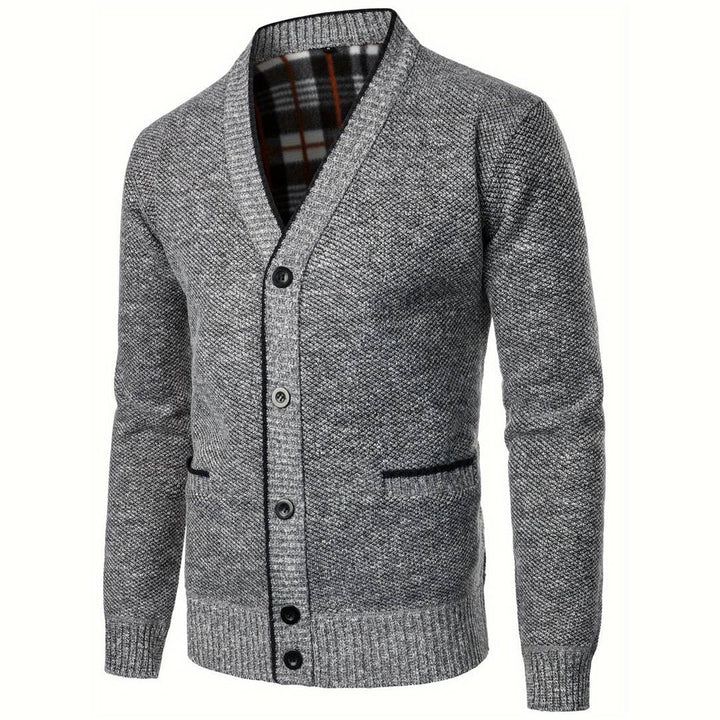 WADE - Strickjacke mit V-Ausschnitt für Männer