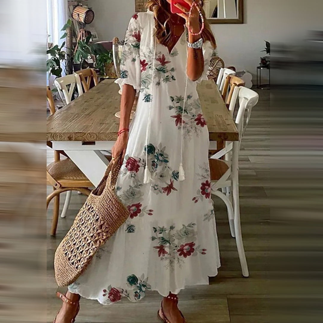 JANNE - Boho maxikleid