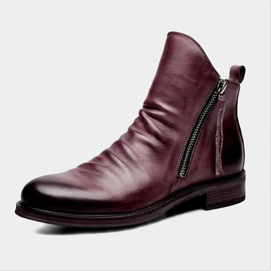 HAYLOM - Stylische Stiefel mit Reißverschluss