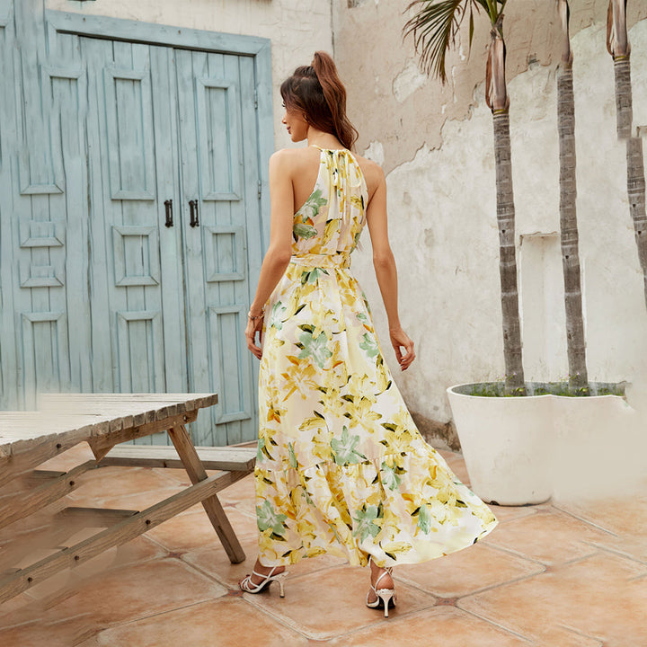 ZELDA - Geblümtes maxikleid