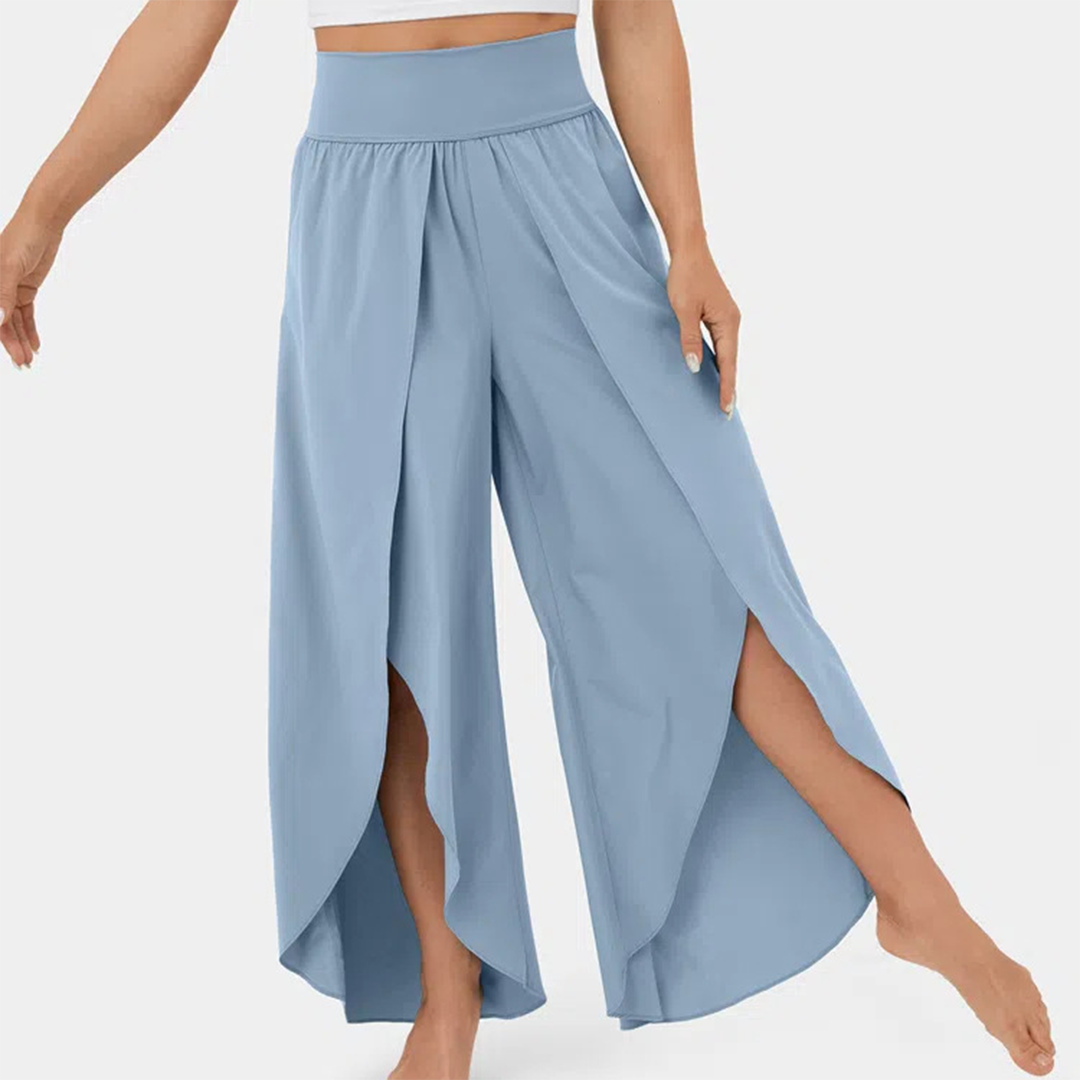 ZOFIA - Stilvoll hohe taille geteilte hose