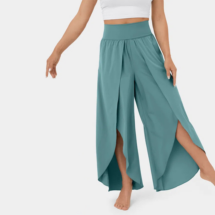 ZOFIA - Stilvoll hohe taille geteilte hose